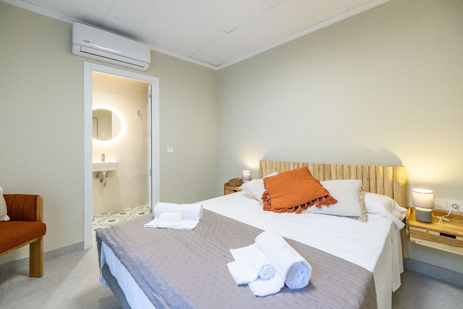 Suite interior con baño privado